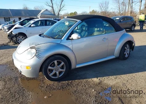 2005 Volkswagen New Beetle Gls 1.8T z USA, uszkodzony, nr VIN 3VWCD31Y15M312708